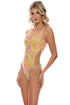 Luli Fama Born To Be Wild One Shoulder Lace Up Body Suit